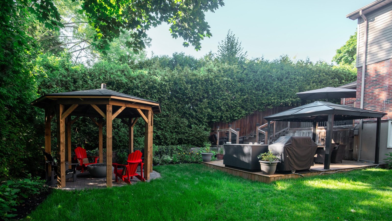 Pergola and interlock in Thornhill